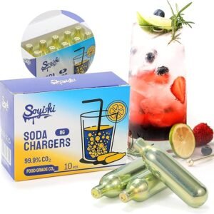 CO2 8g Soda Cartridges for Soda Maker Food Grade Seltzer Water Cartridges
